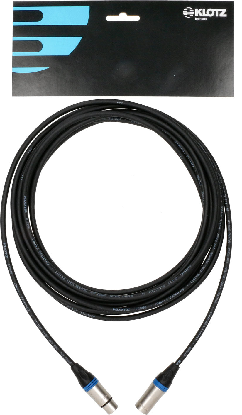KABEL DMX XLR 3 - 10 M