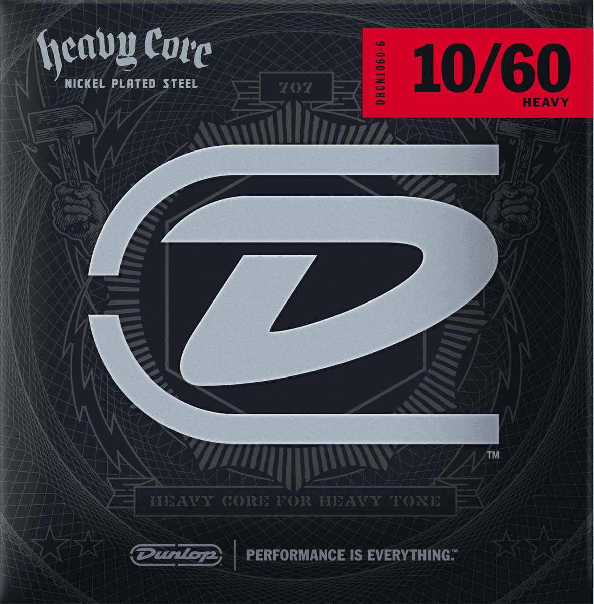 HEAVY CORE ELECTRIC STRINGS HEAVY CORE SET 10-60