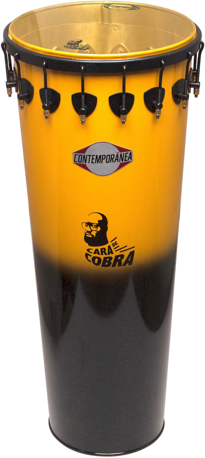 Contemporanea Timbal 14" x 90cm alu Cara de Cobra Black - 16 shots. - Pro Timbal