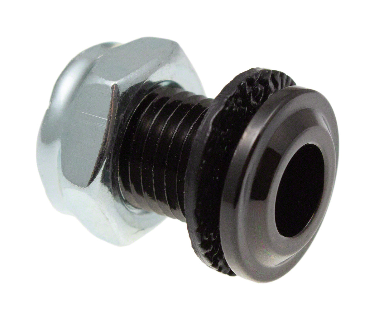 AVH8-BK - LUFTLOCH PRESSGEFORMT 16MM BOHRUNG SCHWARZE