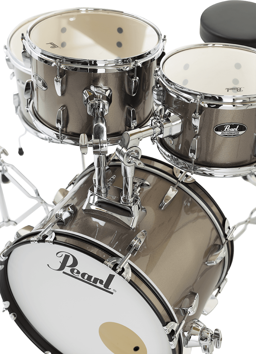 ROADSHOW JAZZ 18 + B-50 BRONZE METALLIC + SOLAR CYMBALS
