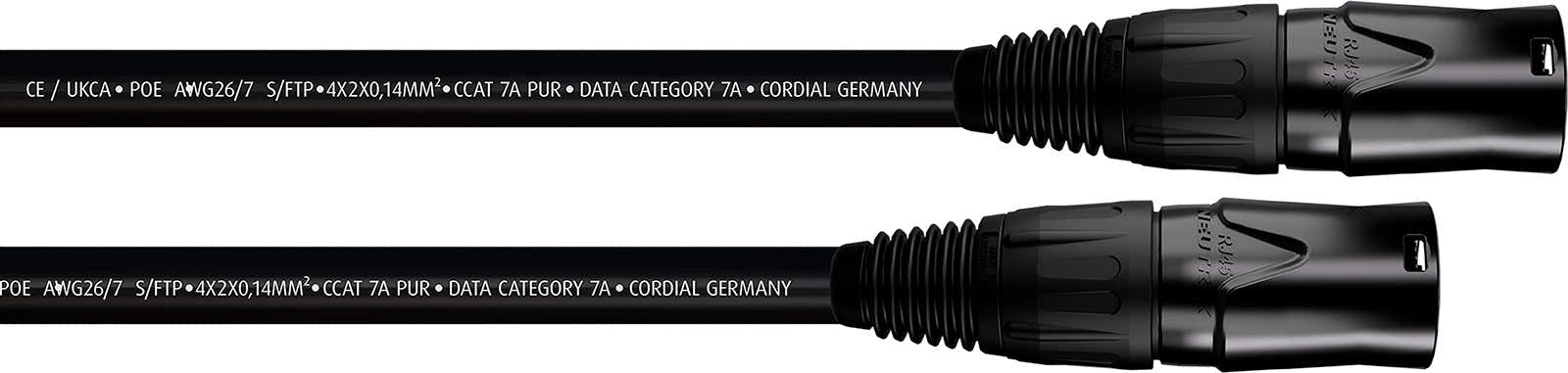 Kabel Ethercon CAT 7A - S/FTP 20m
