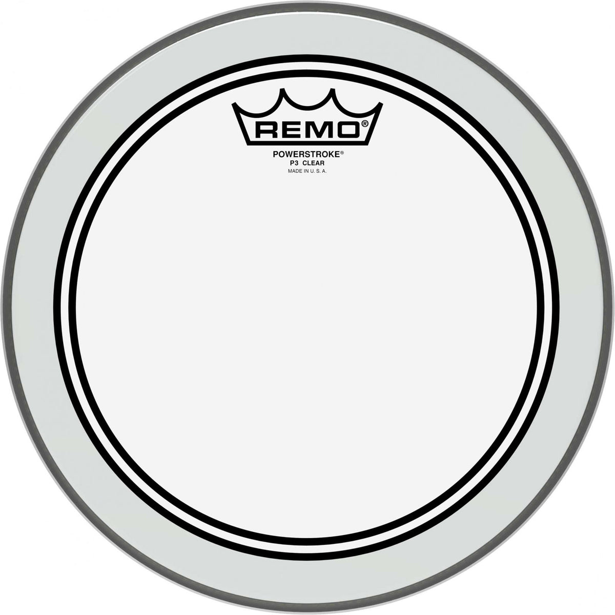 REMO POWERSTROKE 3 AMBASSADOR 10  - CLEAR