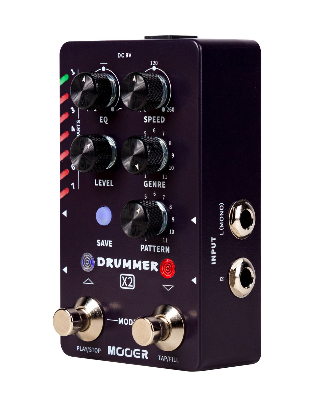 Stereo Drummer X2 Noir