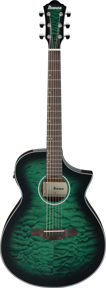 AEWC16QATEH Transparent Emerald Burst