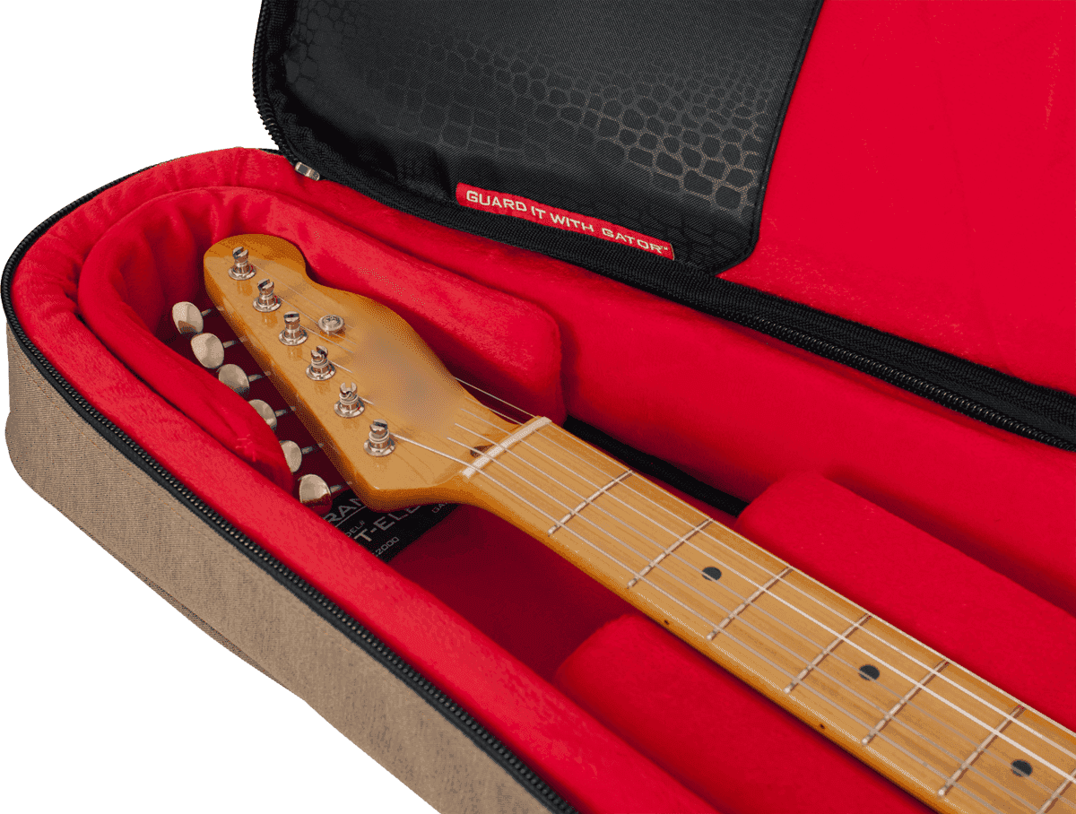 Custodia Per Chitarra Elettrica Marrone - Transit