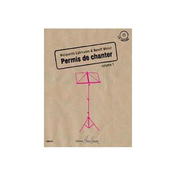 Labrousse - Permis De Chanter Vol.1 - Chant et Piano