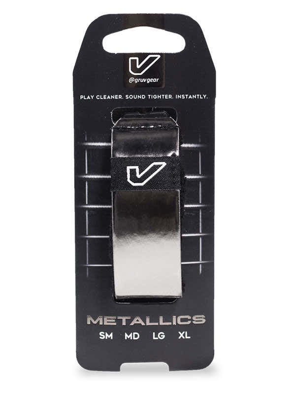 FretWraps Metallics Titanium - Large