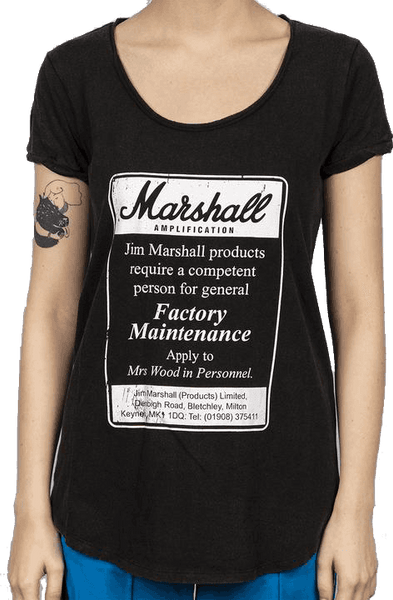 Marshall Personnel T-Shirt Women'S L