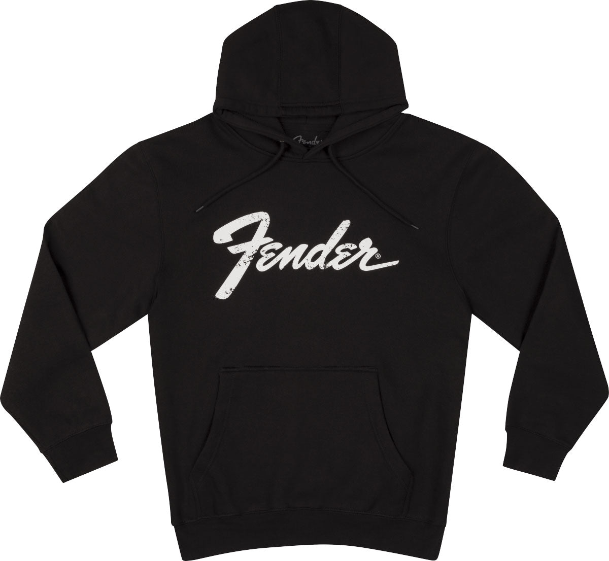 "L" Logo Date Back Hoodie Noir
